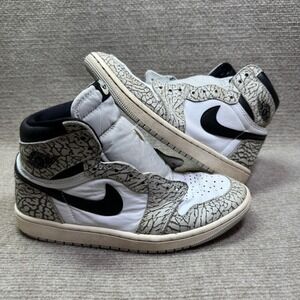 Nike Air Jordan 1 Retro High White Cement Kids 7 White DZ5485-052
